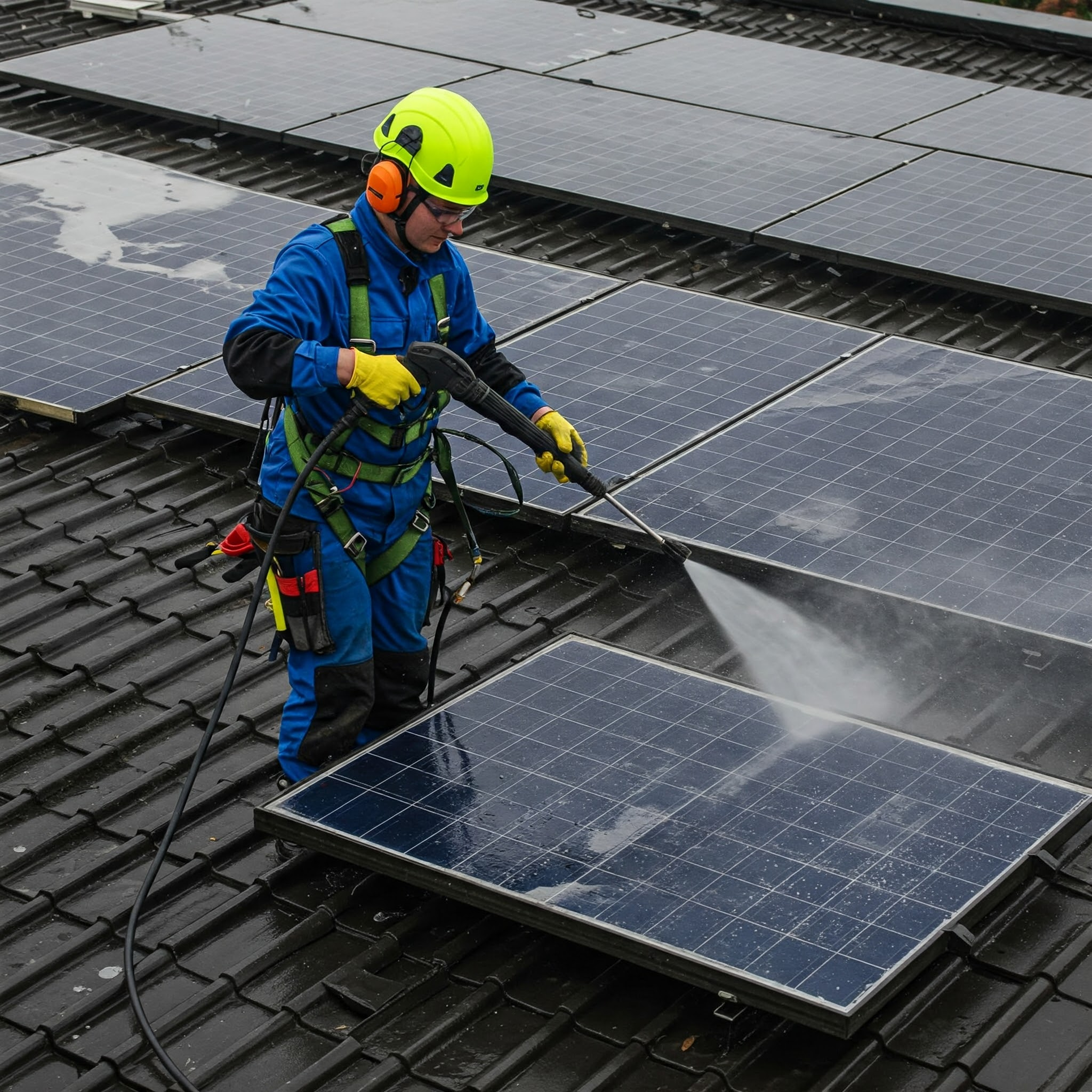 Nettoyage de Panneaux Solaires