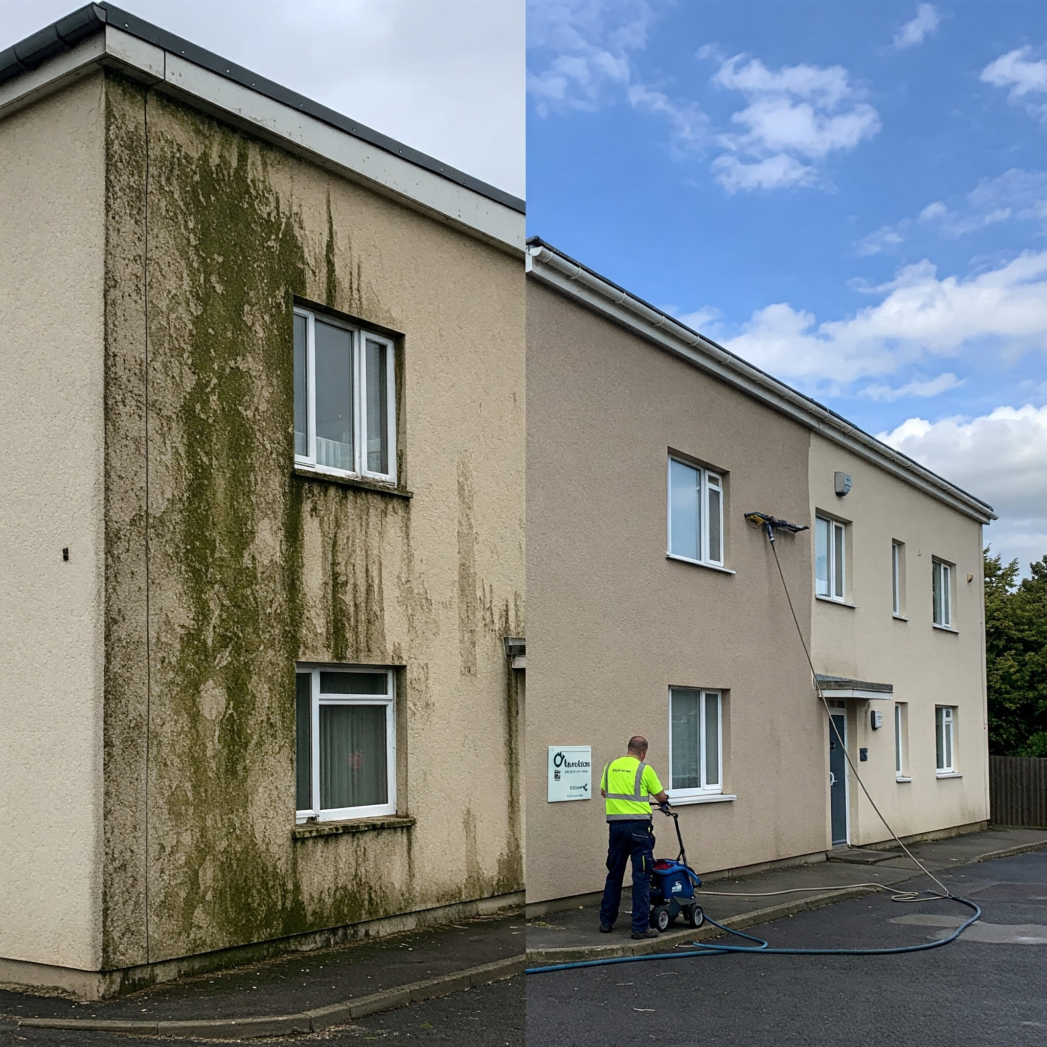 Nettoyage des Enduits de Façade