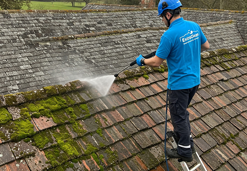 Nettoyage de Toitures